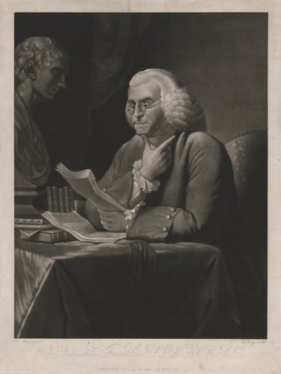 Benjamin Franklin by Edward Savage