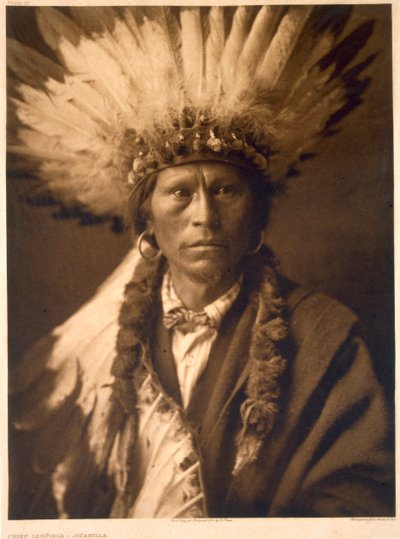 Chief Garfield of the Jicarilla by Edward Sheriff (after) Curtis