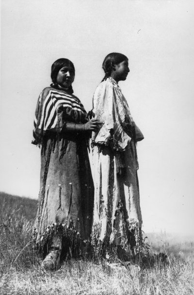 Piegan Girls by Edward Sheriff Curtis