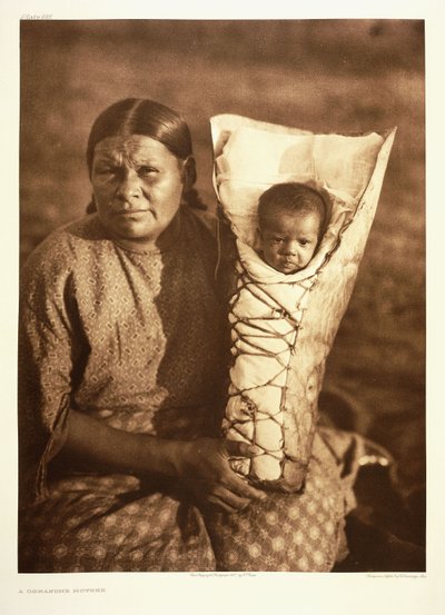 The Comanche Mother by Edward Sheriff Curtis