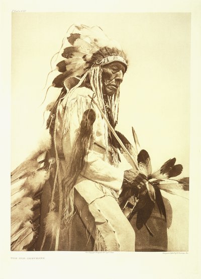 The Old Cheyenne by Edward Sheriff Curtis