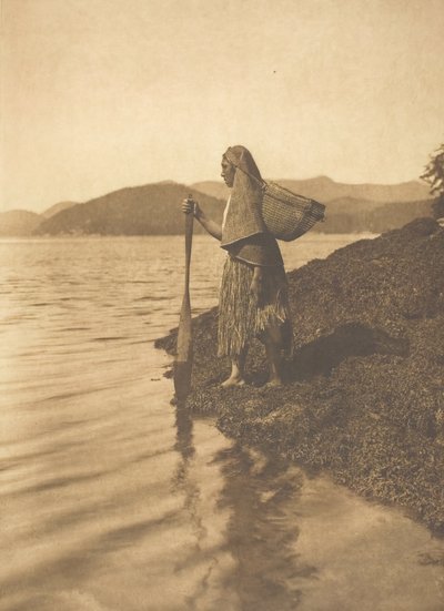 The Seaweed Gatherer by Edward Sheriff Curtis