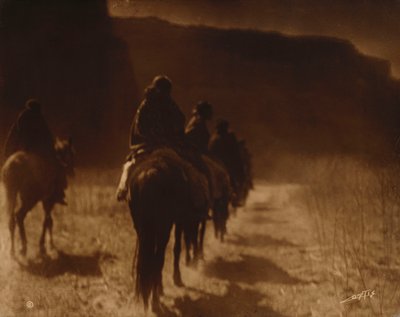 The Vanishing Race, Navaho by Edward Sheriff Curtis