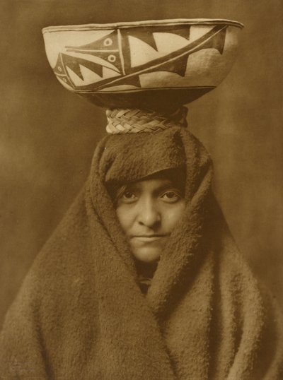 Zuni Woman by Edward Sheriff Curtis