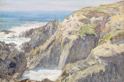 The Shore, Mortehoe by Edward Steel Harper