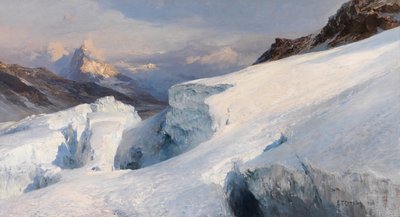 Glacier Plateau by Edward Theodore Compton