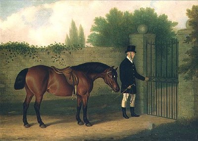 Horse and Groom by Edward Tolley