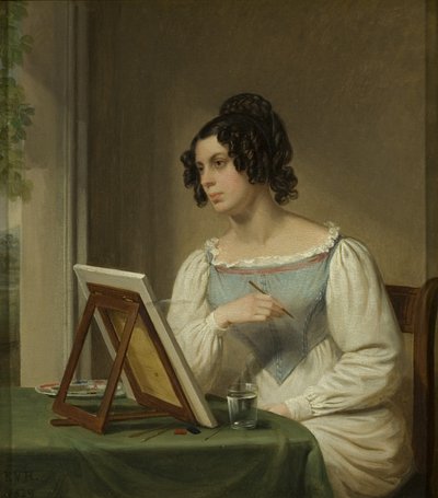 Harriet Isaac by Edward Villiers Rippingille