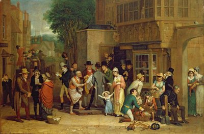 The Post Office by Edward Villiers Rippingille