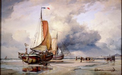 Dutch Pincks at Scheveningen, Holland by Edward William Cooke