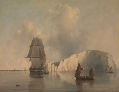 Off the Needles, Isle of Wight by Edward William Cooke