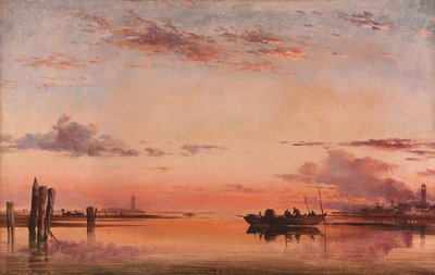 Santa Maria della Salute, Venice: Evening by Edward William Cooke