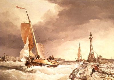 Seascape by Edward William Cooke