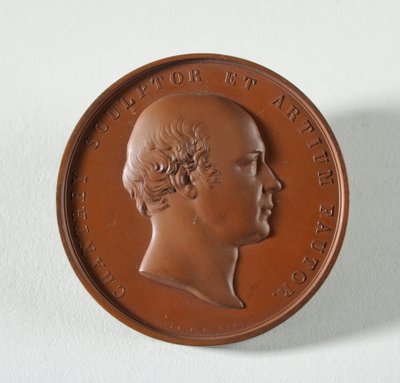 Medallion to Francis Chantrey by Edward William Wyon