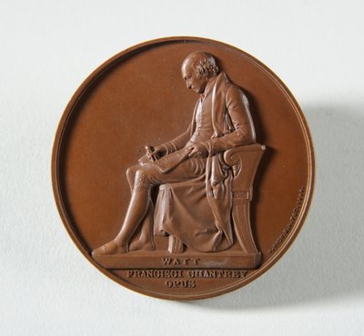 Medallion to Francis Chantrey by Edward William Wyon