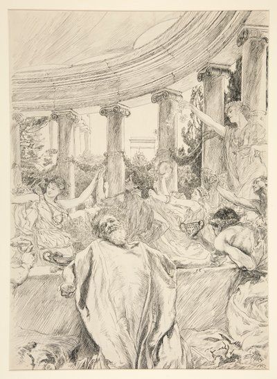 Apemantus by Edwin Austin Abbey