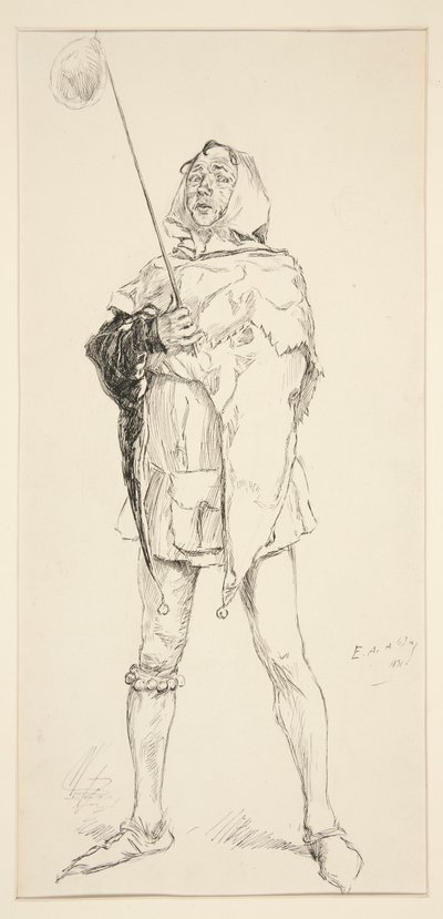 Clown by Edwin Austin Abbey