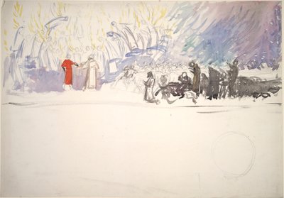 Composition Study by Edwin Austin Abbey