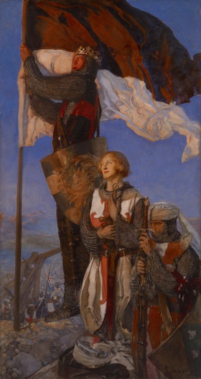 Crusaders Sighting Jerusalem by Edwin Austin Abbey