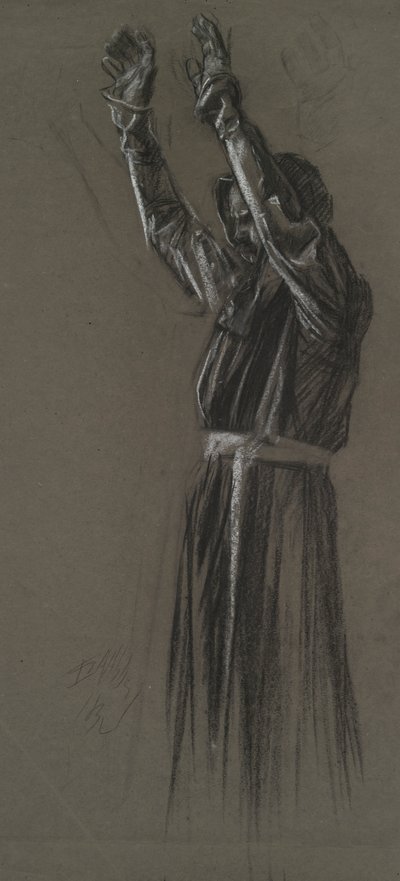 Figure Study by Edwin Austin Abbey