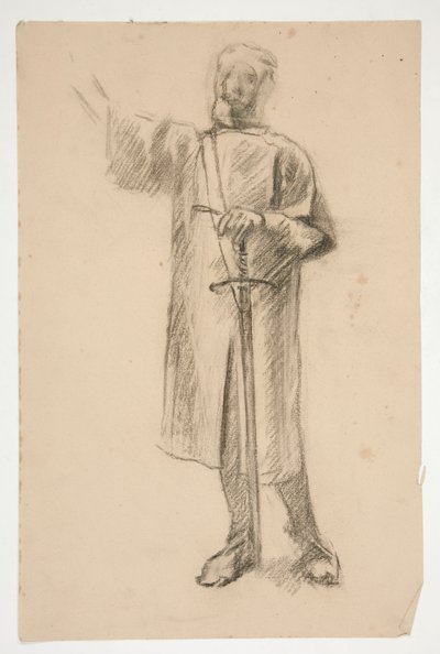 Figure Study by Edwin Austin Abbey