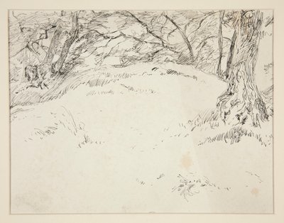 Forest Scene by Edwin Austin Abbey