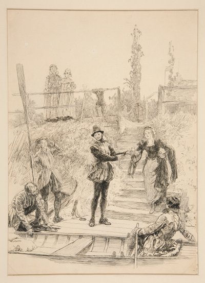 Illustration by Edwin Austin Abbey