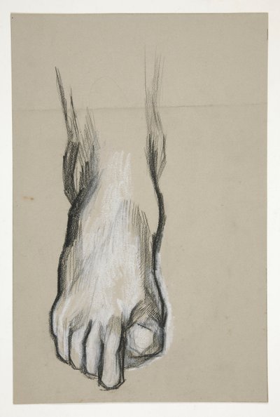 Sketch of a Foot by Edwin Austin Abbey