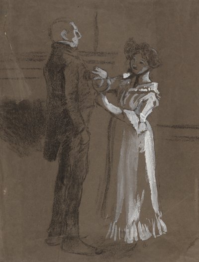 Study by Edwin Austin Abbey