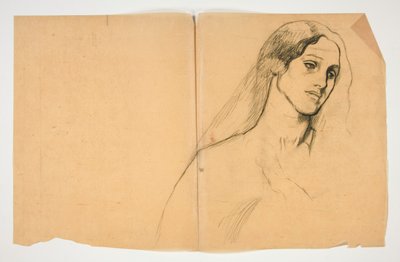 Study of a Woman by Edwin Austin Abbey