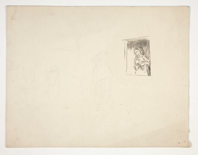 Woman at Window by Edwin Austin Abbey