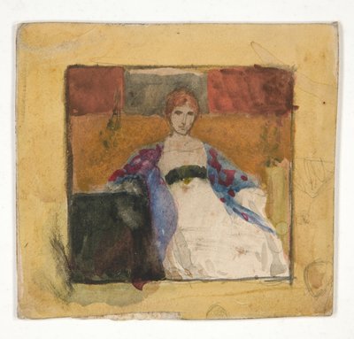 Woman Seated by Edwin Austin Abbey
