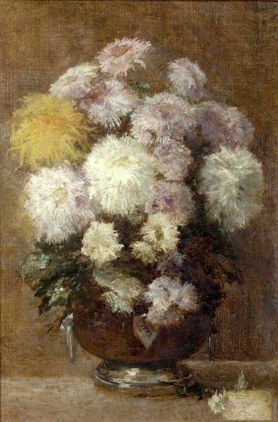 Chrysanthemums by Edwin Ellis