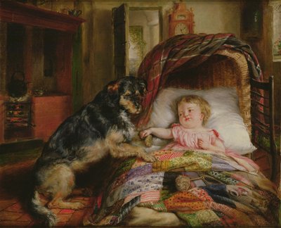 Guarding Baby by Edwin Frederick Holt