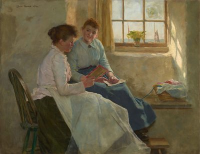 The Valentine, 1894 by Edwin Harris