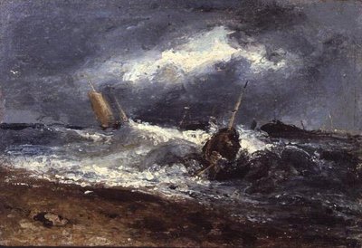 Storm Scene by Edwin Hayes