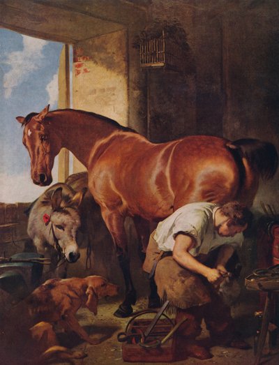 Shoeing by Edwin Landseer