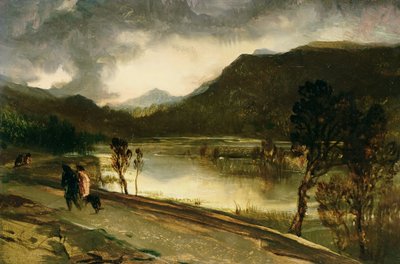 A Highland Loch by Edwin Landseer