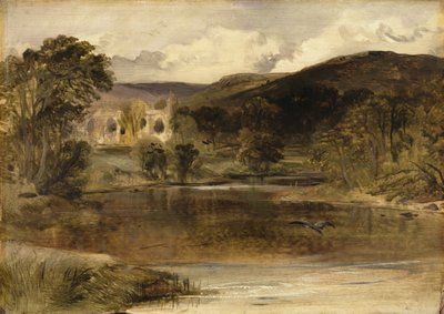 Bolton Abbey, Yorkshire by Edwin Landseer