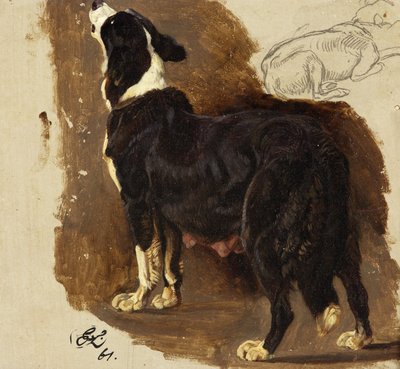 Collie Bitch by Edwin Landseer
