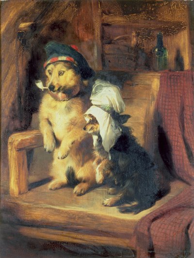 Little Strollers, 1836 by Edwin Landseer