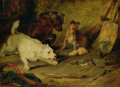 Ratcatchers by Edwin Landseer