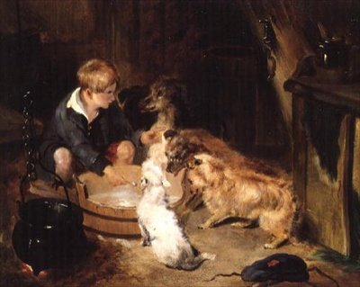 The Breakfast Party by Edwin Landseer