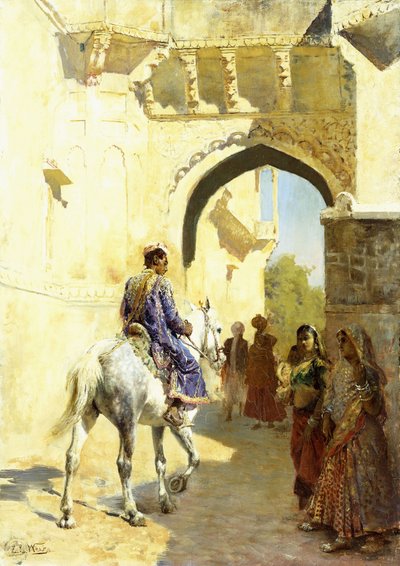 An Arab Scene by Edwin Lord Weeks