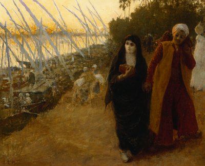 By the Nile by Edwin Lord Weeks