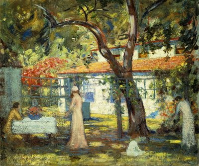 In the Garden by Edwin Murray Mackay