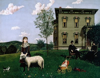 Mourning Picture by Edwin Romanzo Elmer
