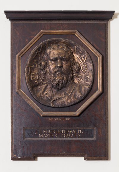Medal Featuring John T. Micklethwaite by Edwin Roscoe Mullins