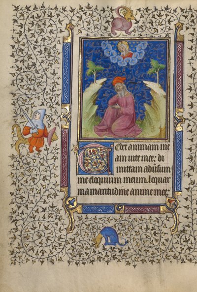 Job in Meditation by Egerton Master