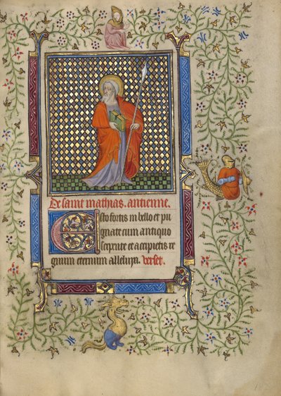 Saint Matthias by Egerton Master